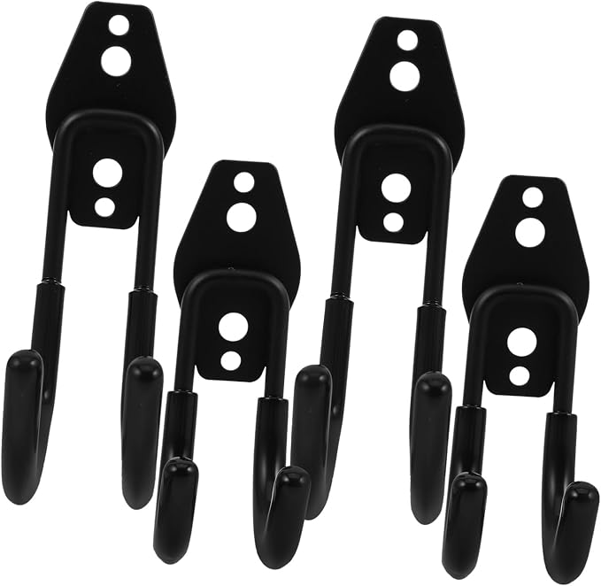4pcs Heavy Duty Garage Hooks Wall Mounted Storage Organizer by Unknown
