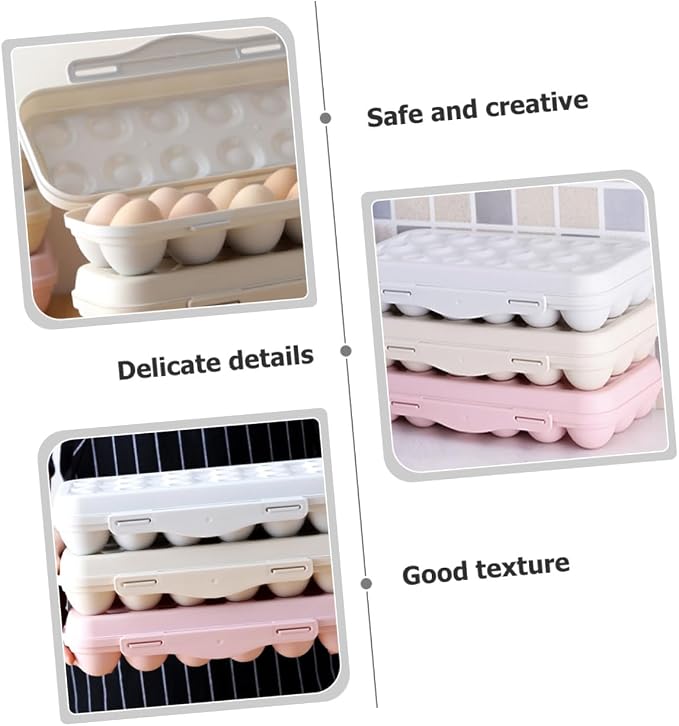 Angoily 2pcs Egg Organizer Container - Image 9