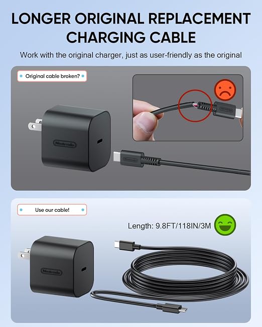Switch 2 Charging Cable - Image 2