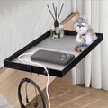 Luckyone Bedside Shelf Metal for Bunk Bed & Top Bunk, Clip On Nightstand by Luckyone