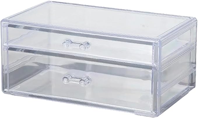Space Saving Acrylic Cosmetic Storage Drawers Multi Drawers Acrylic Organizer - Image 3