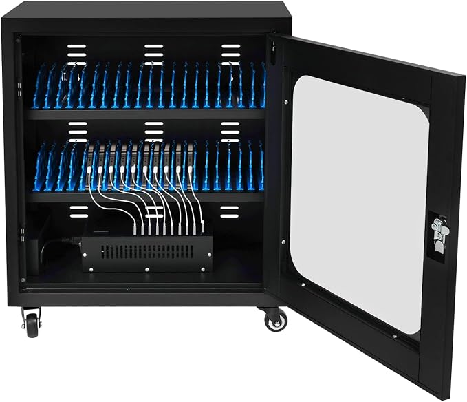 Mobile Phone Charging Cabinet 40-Port Charge Station by Unknown