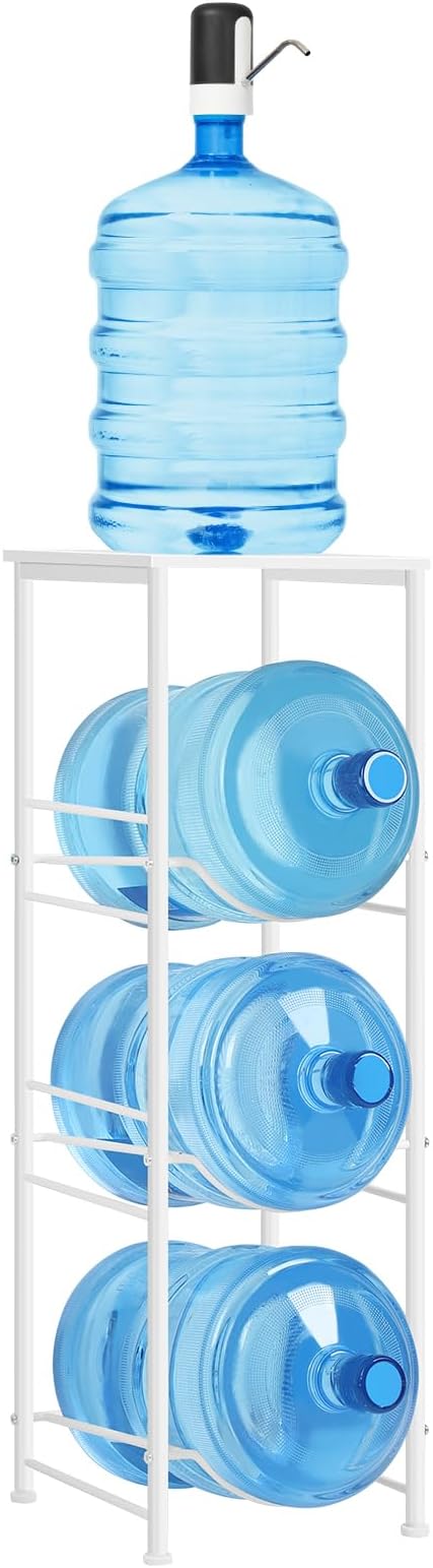 OYEAL 5 Gallon Water Bottle Jug Holder 3-Tier Water Bottle Holder Organizer - Image 5