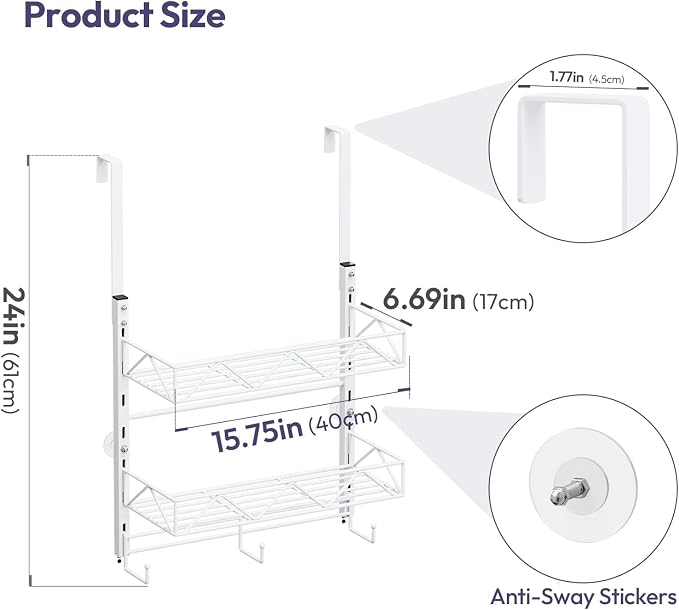 SWTYMIKI Over Door Hat Organizer - Image 8