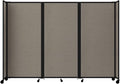 Versare Room Divider 360 Portable Wall Partition | Folding Panels | Large by VERSARE