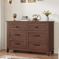 GarveeHome 6 Dresser for Bedroom, 47 in Wide Drawer Dresser by GarveeHome