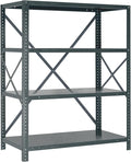 Quantum Storage Systems 39-1842-4 IRONMAN Solid Heavy Duty 4 Shelves 39" H x by QuantumStorageSystems