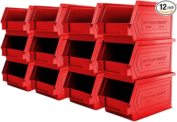 Plastic Storage Bins, Storage Organizer Bin by StorageCompat