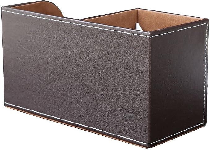 KINGFOM Desk Organizer Office Supplies Caddy Pu Leather Multi-function Storage - Image 7