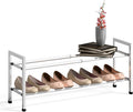 Bumusty 2-Tier Expandable Shoe Rack by Bumusty