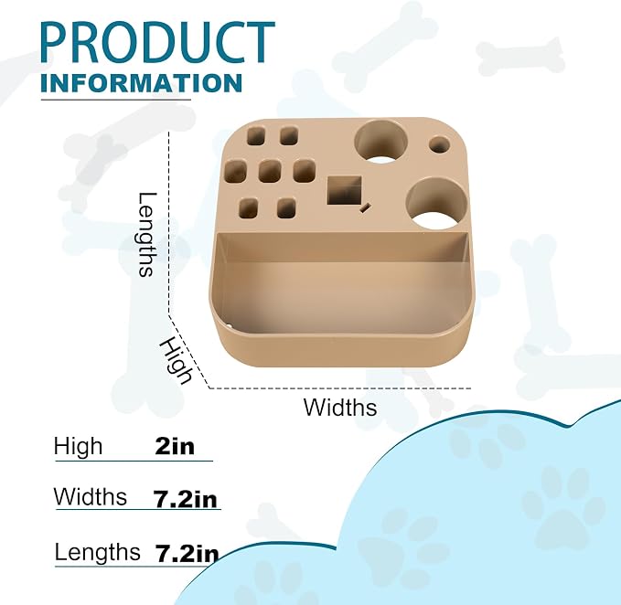Adjustable Pet Grooming Storage Rack - Image 2