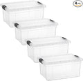 Superio Clear Storage Boxes by Superio