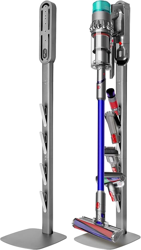 Vacuum Stand Compatible with Dyson Gen5 V15 V12 V11 V10 V8 V7 V6, Heavy Base by Boailydi