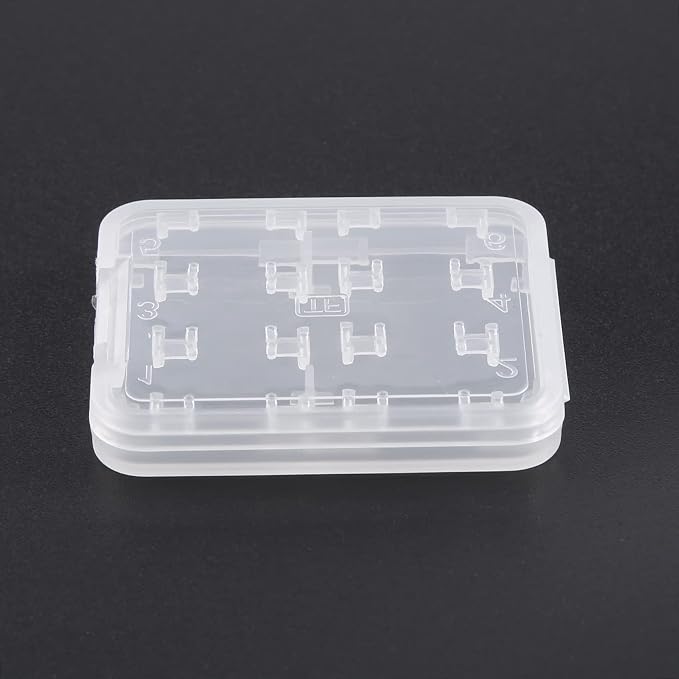 Eight in One Plastic SDHC TF MS Memory Card Storage Case Box Protector Holder - Image 4