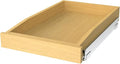 Wooden Pull out Cabinet Organizer 11" W x 21" D x 3.35" H, Heavy Duty Slide Out by Pulloutor