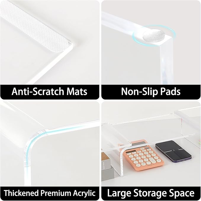 Acrylic Monitor Stand, Computer Accessories - Image 6