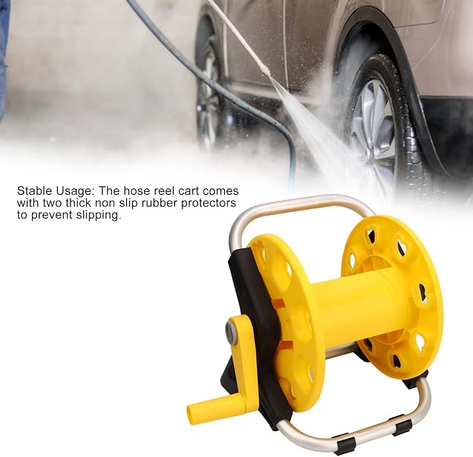 Water Hose Reel Cart, Wall Mounted Garden Hose Cart - Image 2
