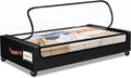 Under Bed Storage with Wheels 1Pack Storage Containers with Clear Window&Label by SpaceHacks