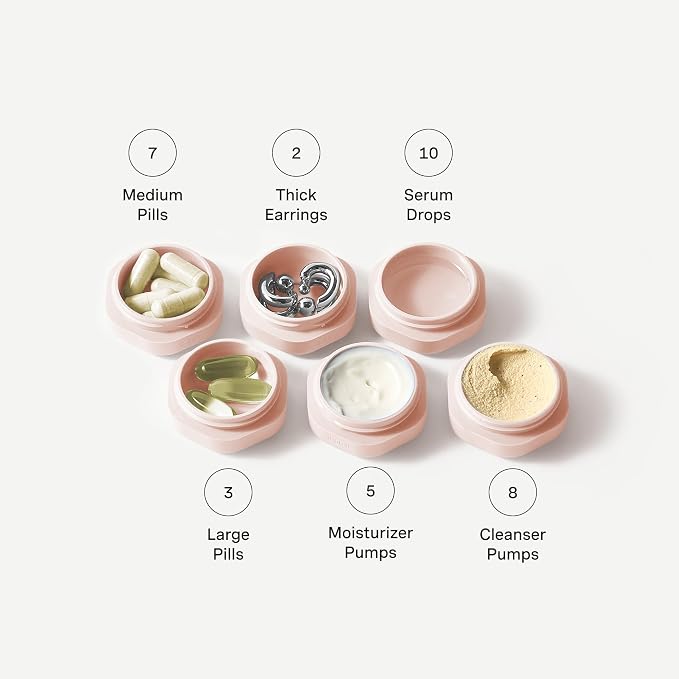 Cadence Travel Containers Basic Skincare Set - Image 3