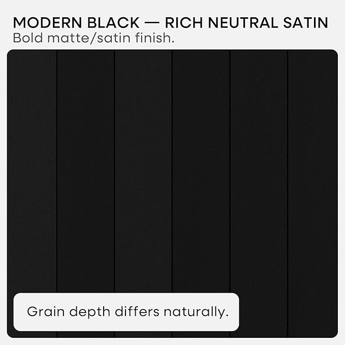 Homeforia Floating Black Shelf 42 inch, High End Solid Real Wood 42 inches Long - Image 7