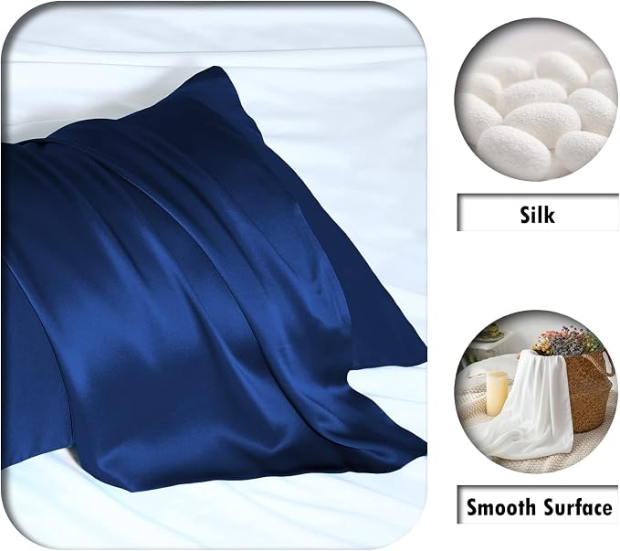 Natural Mulberry Silk Pillowcase - Image 2