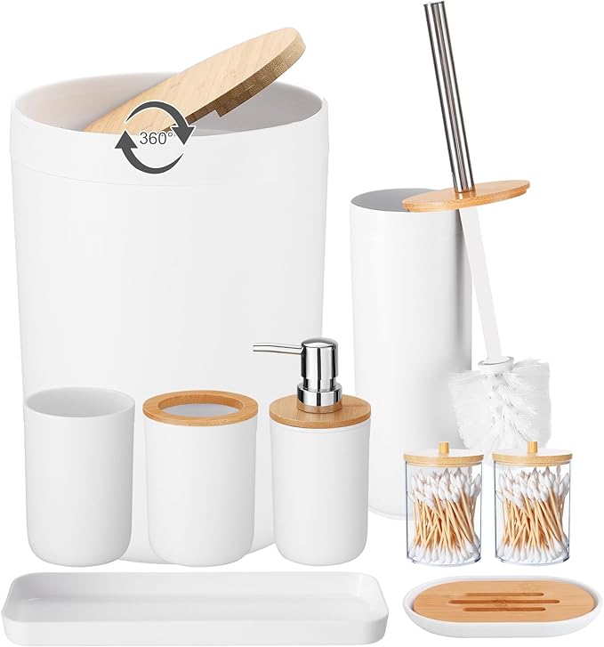 iMucci Bathroom Accessories Set by DancingaColorfulLifeinSpiritualWorld