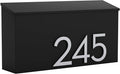 post & porch The OG Mailbox | Wall Mounted Mailbox | Black/Brown/White/Grey by postporch