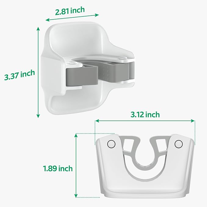 reliahom 5 Pack Broom Holder Wall Mount Mop Grippers No Drilling Self Adhesive - Image 4