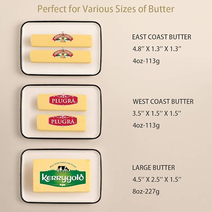 Sweejar Ceramic Butter Dish - Image 4
