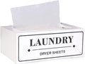 Dryer Sheet Holder Dispenser Container, Space Saving Laundry Room Organization by magicsewingmachine