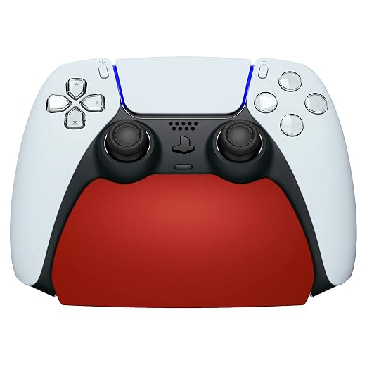 PlayVital Red Controller Display Stand by PlayVital