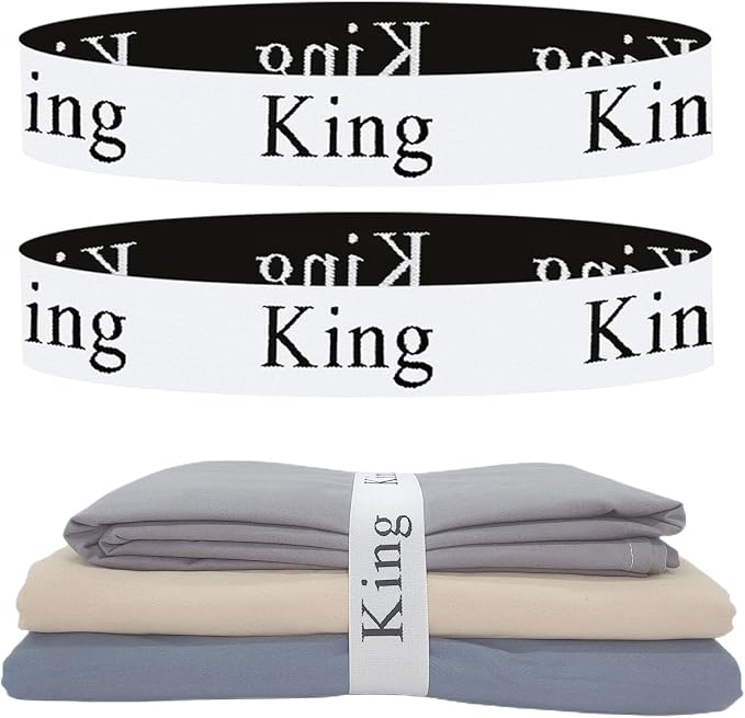 2-Piece Bed Sheet Organizer Bands by Yermivie