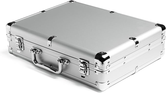15 slots Watch organizer Case, hard watch travel box, padded case - Image 5