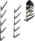 5 Board Surf Rack Wall Mount for Surfboard, Snowboard Storage Adjustable Wall by HIKULAOUTDOORSPORTS