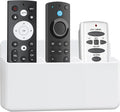 3 Slot Adjustable Remote Control Holder Wall Mount, TV Remote Holder, Self by VACONICO