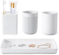 Resin Bathroom Toothbrush Cups Set by BetterbathroomwithXLHOME