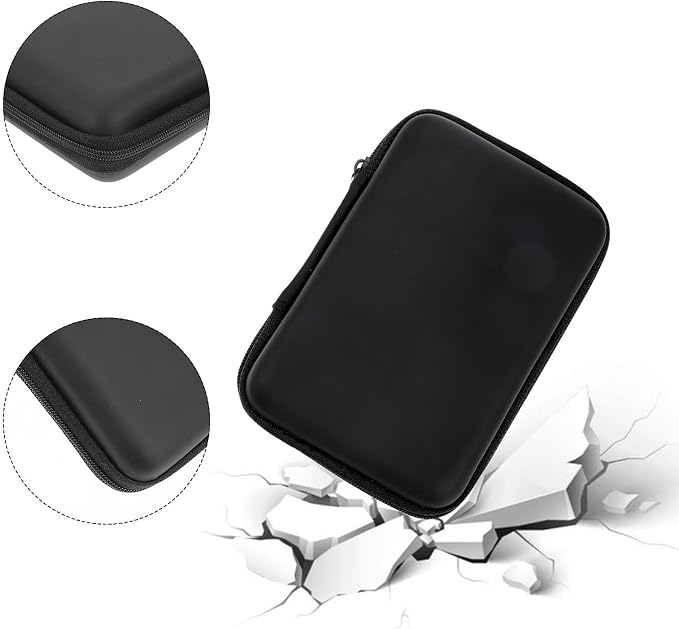 2pcs Compact Electronic Travel Organizer Cable Bag Shockproof Cord Storage - Image 5