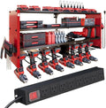 4 Layers Power Tool Organizer Wall Mount by DIOOSN