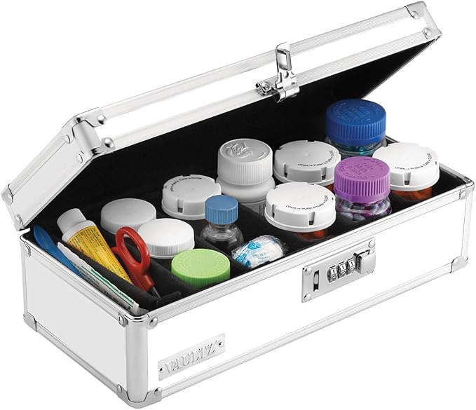 Vaultz Locking Medicine Storage Box - Image 2
