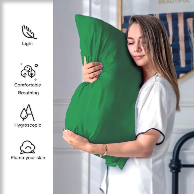Mulberry Silk Pillow Cases for Hair and Skin King Size Silk Pillowcase - Image 3
