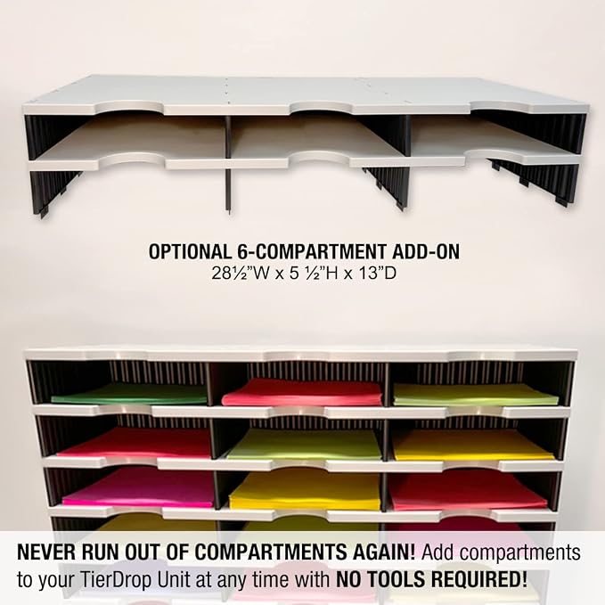 Ultimate Office TierDrop Desktop Organizer Document, and Classroom Sorter. 9 - Image 5
