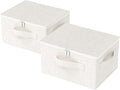 Underbed Storage Box with Lid, Foldable Clothes Organizers, Fabric Bins by Unknown