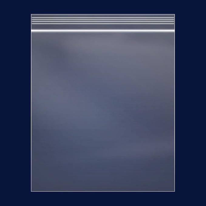 iMailer - 500 Count - 12" x 15" Large Zip Bags - 2 Mil Reclosable Zip Plastic by iMailer
