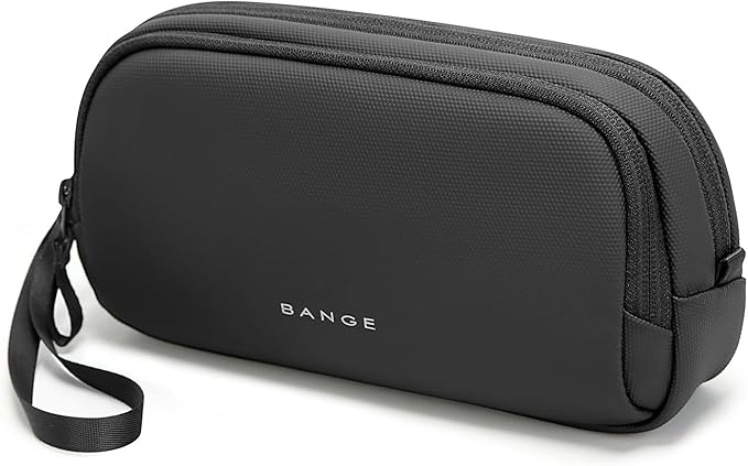 BANGE Electronics Organizer Travel Case, Water Resistant Travel Bag, Tech Pouch by BANGE