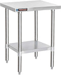 DuraSteel 30x18 Small Stainless Steel Table by DuraSteel