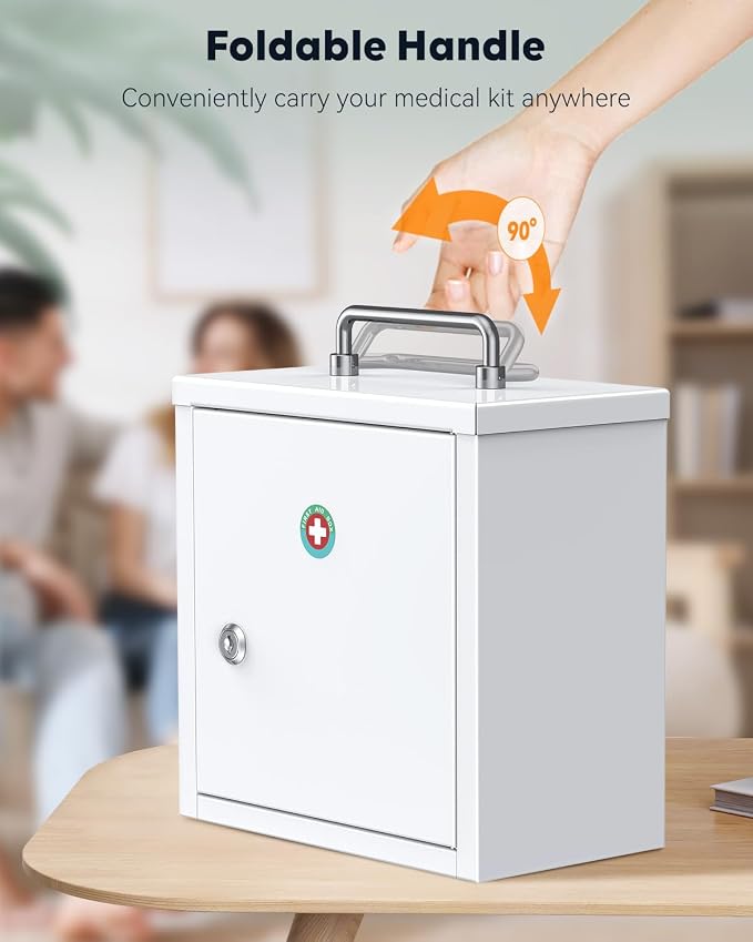 Uniclife Wall Mount Medicine Cabinet - Image 4