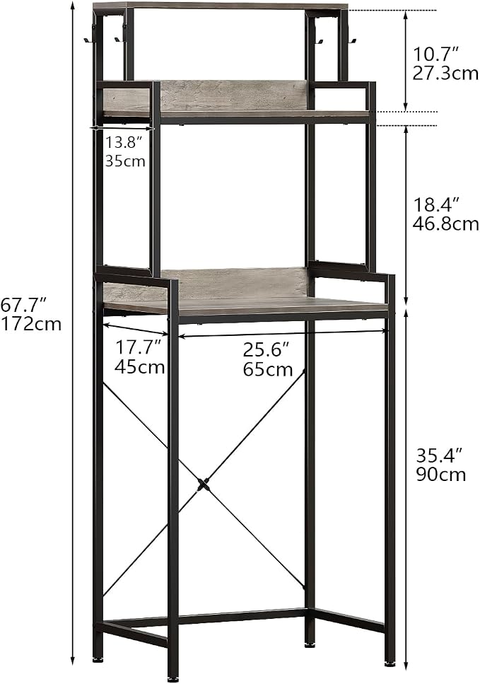 3-Tier Kitchen Bakers Rack - Image 3