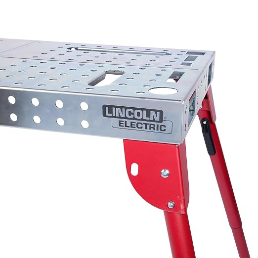 Lincoln K5334-1 Portable Welding Table Folding Workbench 21" x 44" - Image 6