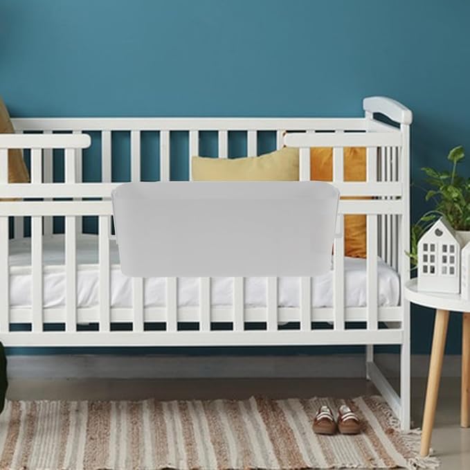 Bedside Cady for Dorm Bed, Plastic Bedside Hanging Organizer - Image 6