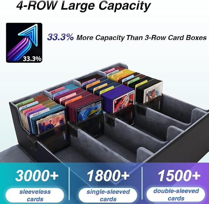 Venssu Card Storage Box For Trading Cards - Image 2